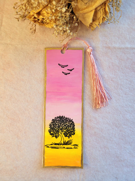 Handmade Bookmark, Faith Love Hope Family