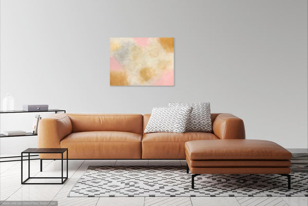 Dreamy | Original Art Acrylic Painting, 18x24 inch canvas by Norma Abou-Rizk